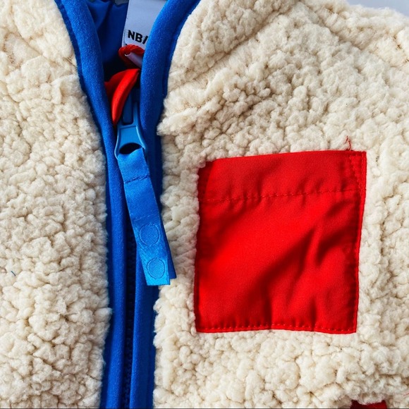 Lego | @ Contrast Sherpa Zip-up Fleece Jacket NWT NB - Picture 4 of 8